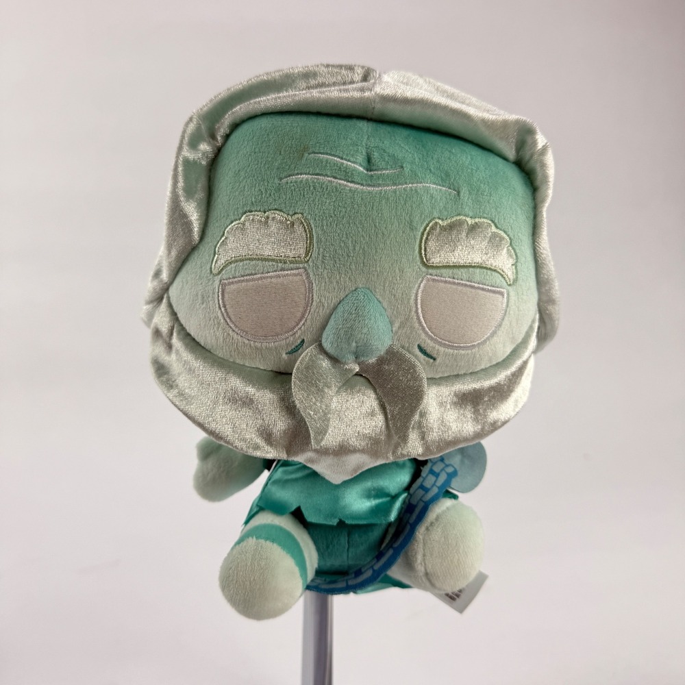Disney Haunted Mansion Funko Phineas Plump Hitchhiking Ghost Plush Teal Silver